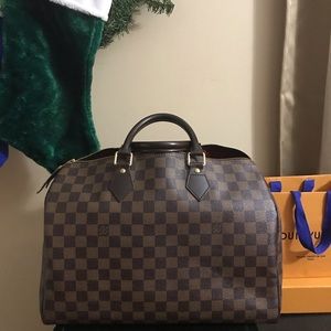 Louis Vuitton Speedy 35 Damier Ebene